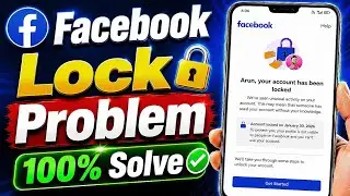 Facebook Account Locked Problem Solved 2026 | Your Account Has Been Locked | Unlock account
