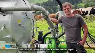 Bergfässer im Einsatz