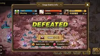 G1 Siege Battle 2020.02.17, Summoners War 