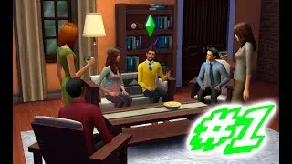 The Sims 4 - Прохождение №1/Создание персонажа, Первые знакомства