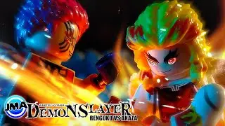 LEGO Demon Slayer 鬼滅の刃: Rengoku vs Akaza - Brickfilm / Stop Motion / JM ANIMATION