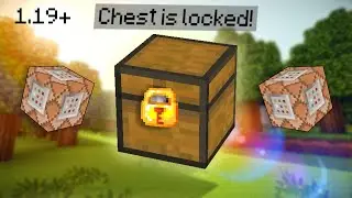 Minecraft Bedrock How to Lock Chests | Bedrock Command Block Tutorial (1.19+)