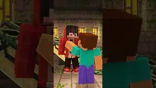 Minecraft but Herobrine Guards the End Portal 
