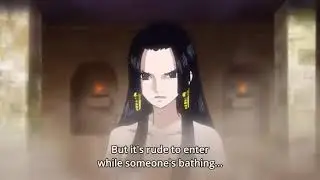 Boa Hancock and Luffy Fighting together !