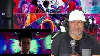 ACROSS THE SPIDERVERSE TRAILER REACTION #reaction #marvel #spiderman #milesmorales