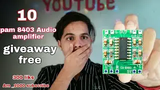 Haw to Pam 8403audio Amplifier  giveaway 10amplifier _free  giveaway
