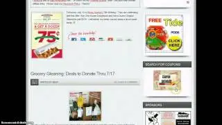Mission: to Save Coupon Database