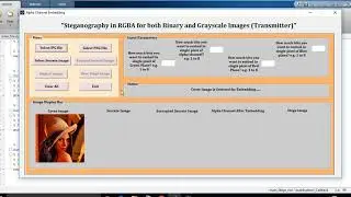 Alpha Channel Image Steganography MATLAB Source code