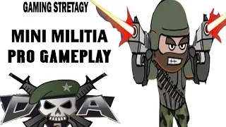 Mini Militia gameplay in high tower