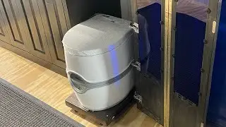 HIDDEN TOILET CARGO TRAILER URINAL ANYWHERE REST STOP