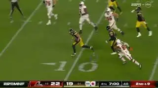 Tj strip sacks deshaun watson for a Touchdown