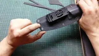 Ножны из кайдекса, первый опыт.