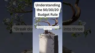 What is the 50/30/20 Rule?  #facts