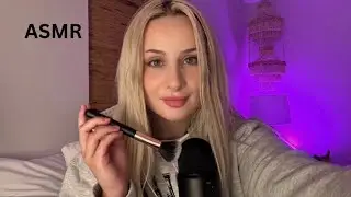 ASMR Telling You About My Day + Trying Mic Brushing *whispered ramble*