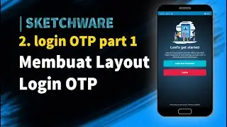 Sketchware | Create a login layout for OTP