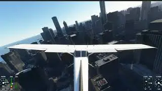 FlightSimulator 2020 - Flying over Chicago, Illinois - 1