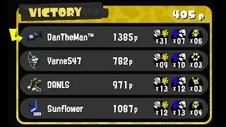 Splatoon 3 - H3 Nozzlenose does AMAZING in Tower Control!