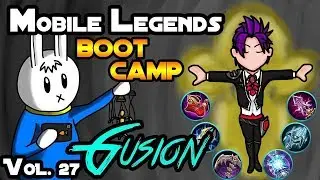 GUSION - TIPS, ITEMS, SPELL, EMBLEMS, TRICKS, AND GUIDE - MGL MOBILE LEGENDS BOOT CAMP VOLUME 27