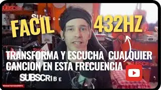 AFINA TODO EN 430,5HZ O 432HZ MUY FACIL