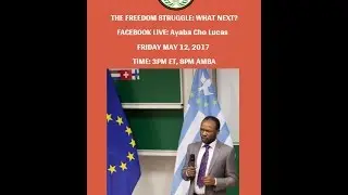 The Freedom Struggle: What Next? - Comrade Cho L Ayaba