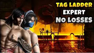 Mortal Kombat 9 - TAG Ladder Liu Kang / Kitana - EXPERT - No Matches / Rounds Lost