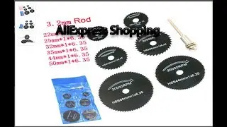Мини диски на шуруповерт и дрель 7шт. с AliExpress.
