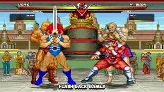 LION-O & HE - MAN VS  M .BISON & SAGAT - EPIC FIGHT !