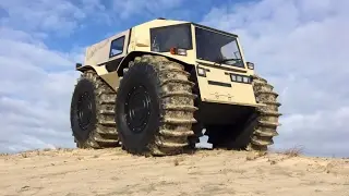 Лучший в мире плавающий вездеход "Шерп" !