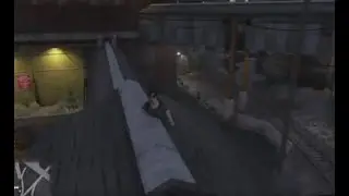 GTA V glitch inside a roof