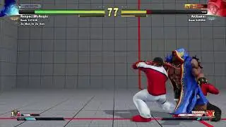 SFV Lounge Games - Guile,Urien,Zeku,M.Bison,E.Honda