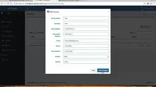 Add a Faculty to eCollege