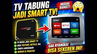 MENYAMBUNGKAN STB ANDROID KE TV TABUNG (TV TABUNG JADI SMART TV)