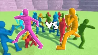 Martial Artists against Each Other! in Realistic Simulations!