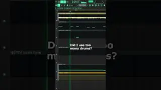 I think I used too many drums on this beat🥁 #shorts #flstudio #producer