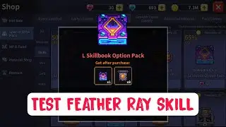 MY HEROES: DUNGEON RAID | ALL REDEEM CODES FOR NEW BIE | TEST FEATHER RAY SKILL