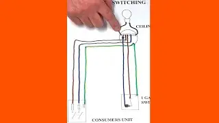 1 Way Lighting Circuit Wiring Diagram