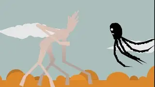 Day 2027(Misty guest 3) vs Sky screamer(Trevor henderson Giant Battle)(Short animation fight)