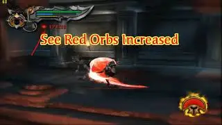 God of war 2 Infinite Red Orbs Glitch