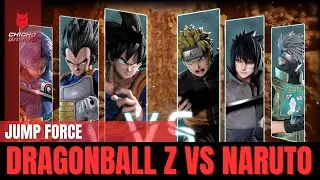 JUMP FORCE - Dragon Ball Z VS Naruto #fighting #anime #dragonballz #naruto #jumpforce