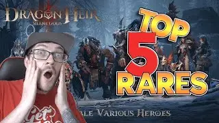 DRAGONHEIR SILENT GODS! 5 TOP RARE HEROES TO USE! Beginners Guide to Season 1 Dragonheir Silent Gods