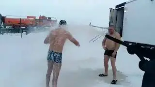 Как проходит крещение на вахте