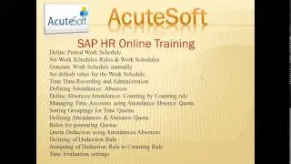 SAP HR Online Training
