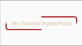 Membuat Intro Video #2 | PowerPoint