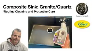 Composite Sinks: Clean, Shine, Protect, All-In-one-Spray