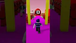 🔴🐙🎮 Супер Игра в Кальмара Паркур в Роблокс 