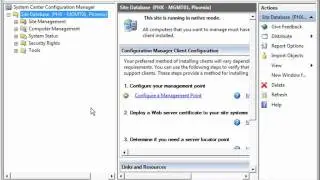 Installing System Center Configuration Manager 2007 R2 in Native Mode on Windows 2008 R2 Training