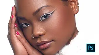 Dark Skin Retouching Tutorial ( Photoshop )
