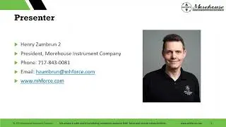 Morehouse Optimizing Universal Calibrating Machines Webinar 2024
