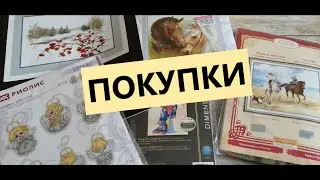 Покупки января 2022 / Пополняю запасы наборов для вышивки крестиком