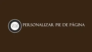 39- Personalizar pie de página | Adobe Portfolio 2024